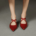 Aluna Women's Genuine Leather Mules - Stylish & Comfortable Slip - On Footwear