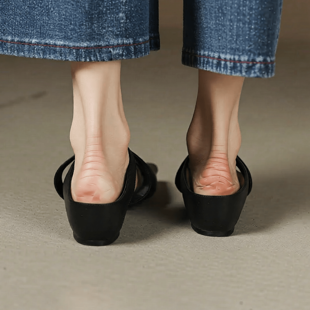Aluna Women's Genuine Leather Mules - Stylish & Comfortable Slip - On Footwear