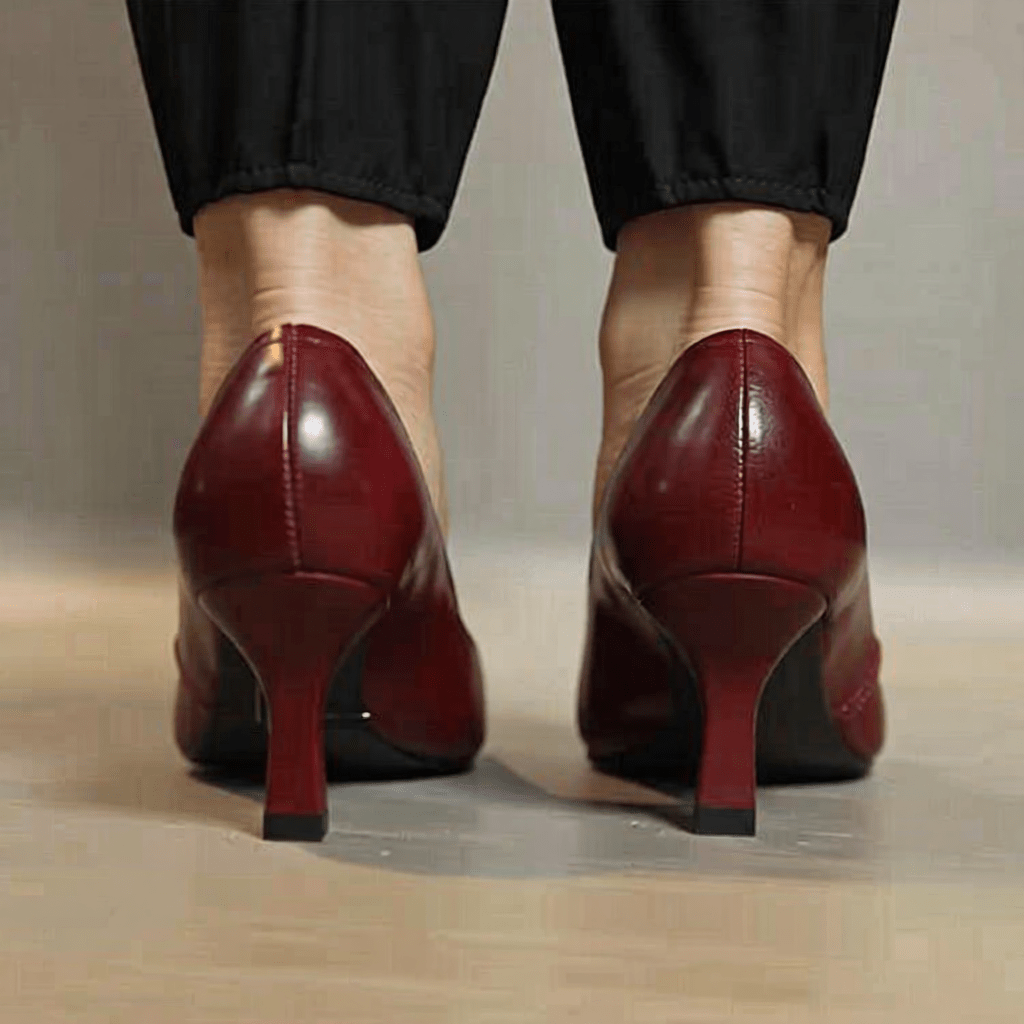 Anok Authentic Leather High Heels for Women - Stylish & Comfortable Footwear