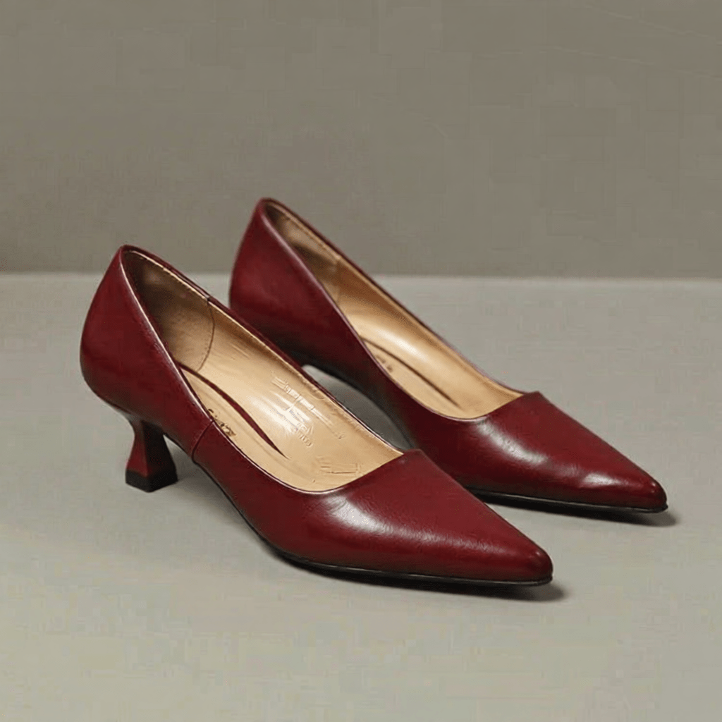 Anok Authentic Leather High Heels for Women - Stylish & Comfortable Footwear