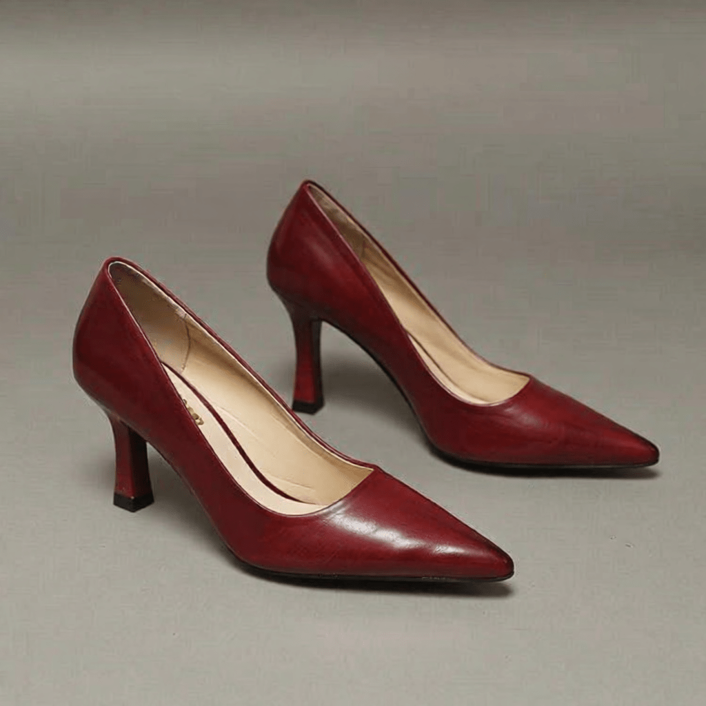 Anok Authentic Leather High Heels for Women - Stylish & Comfortable Footwear
