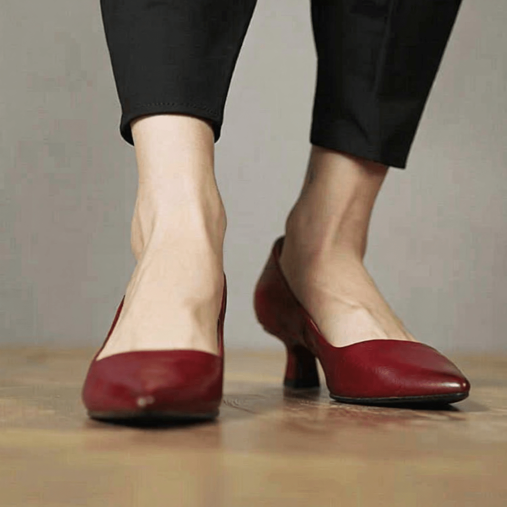 Anok Authentic Leather High Heels for Women - Stylish & Comfortable Footwear
