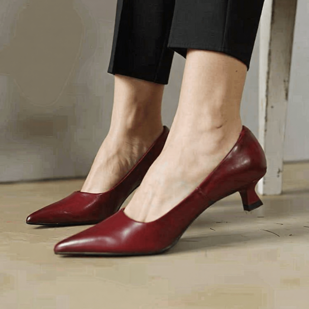 Anok Authentic Leather High Heels for Women - Stylish & Comfortable Footwear