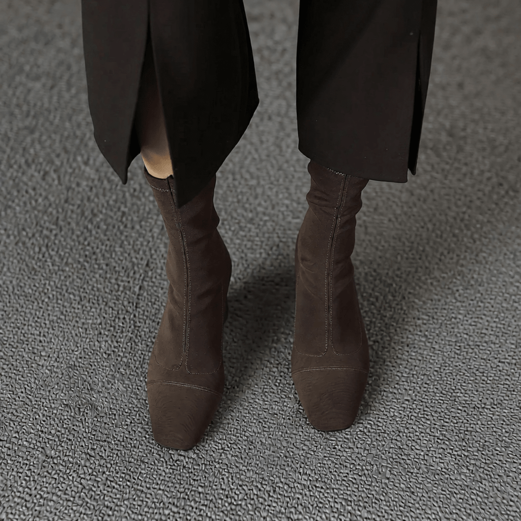 Authentic Aelis Suede Ankle Boots for Women - Stylish & Comfortable Footwear