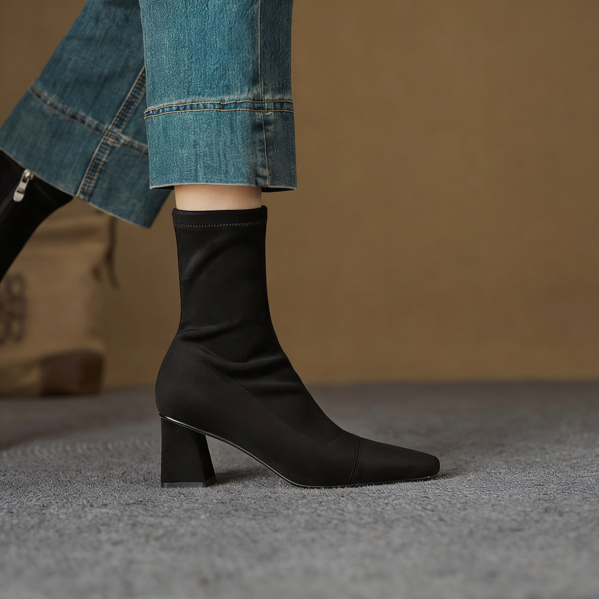 Authentic Aelis Suede Ankle Boots for Women - Stylish & Comfortable Footwear
