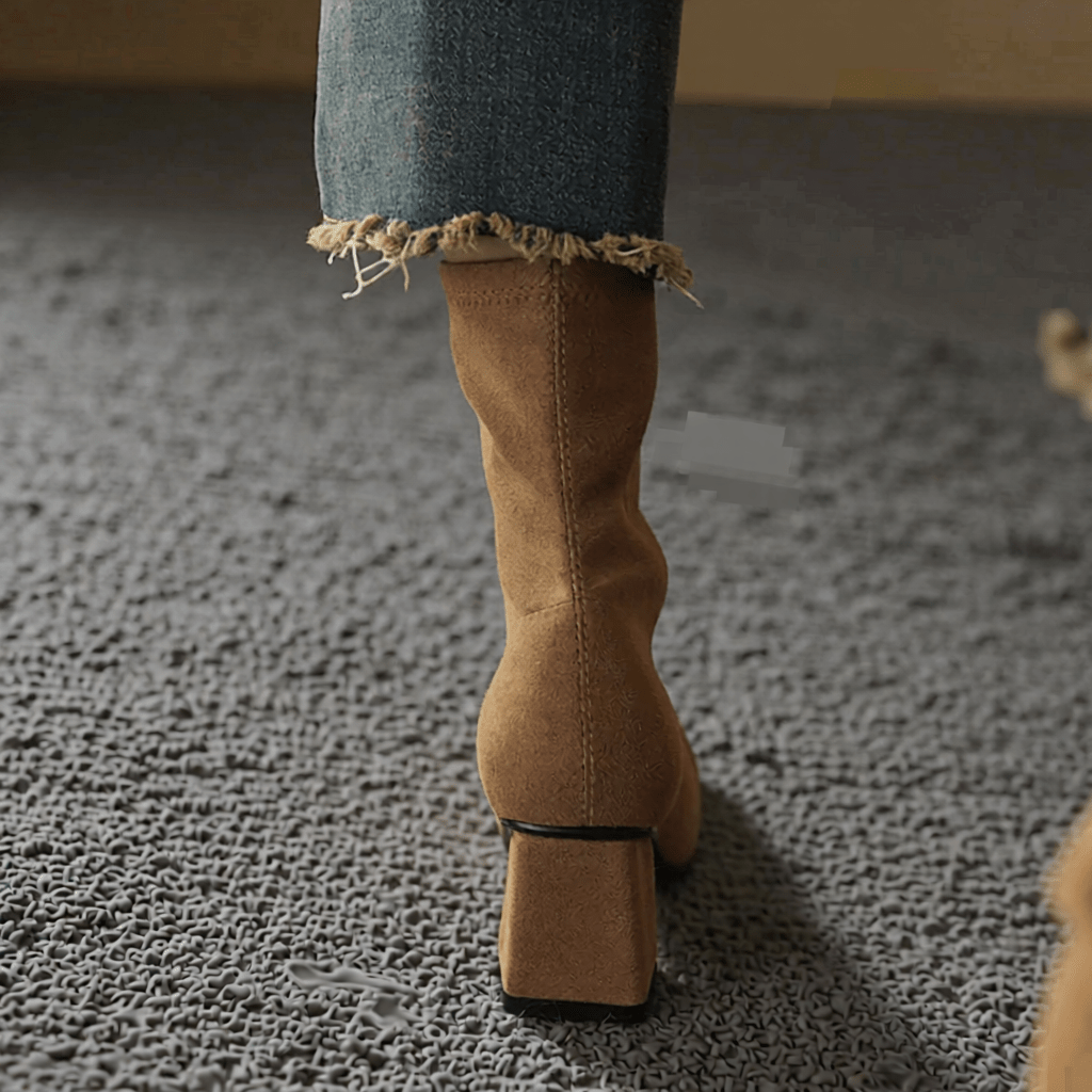 Authentic Aelis Suede Ankle Boots for Women - Stylish & Comfortable Footwear
