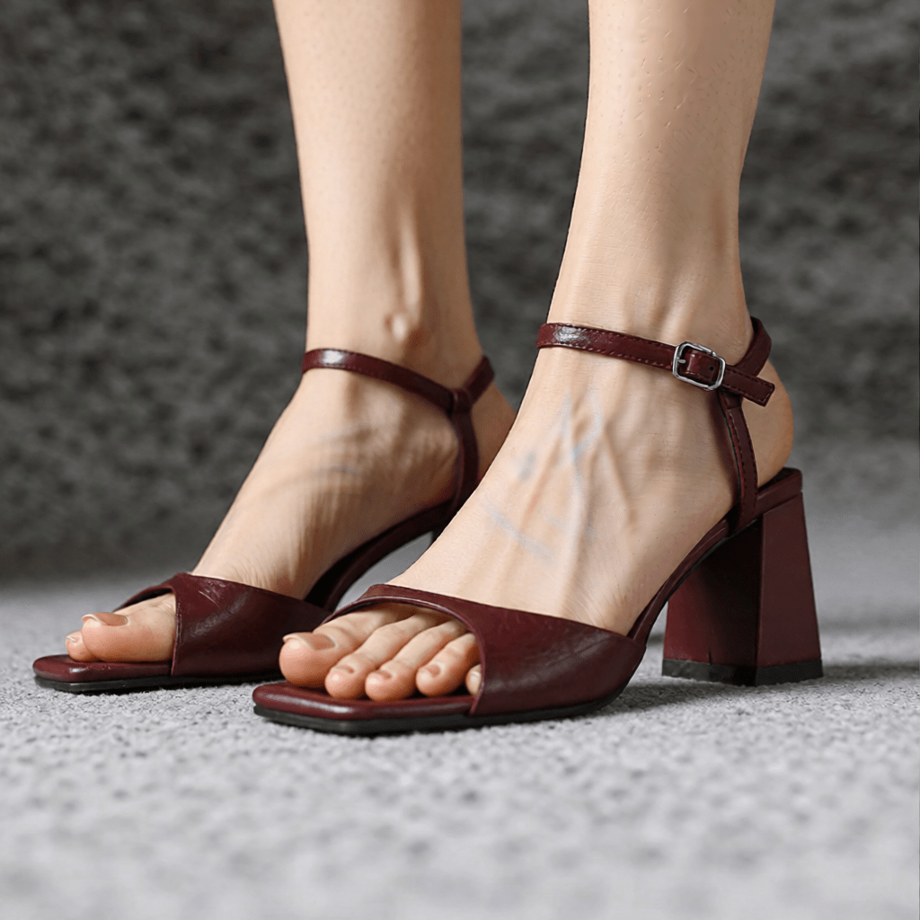 Authentic Ruby Genuine Leather Sandals for Women - Stylish & Comfortable Footwear