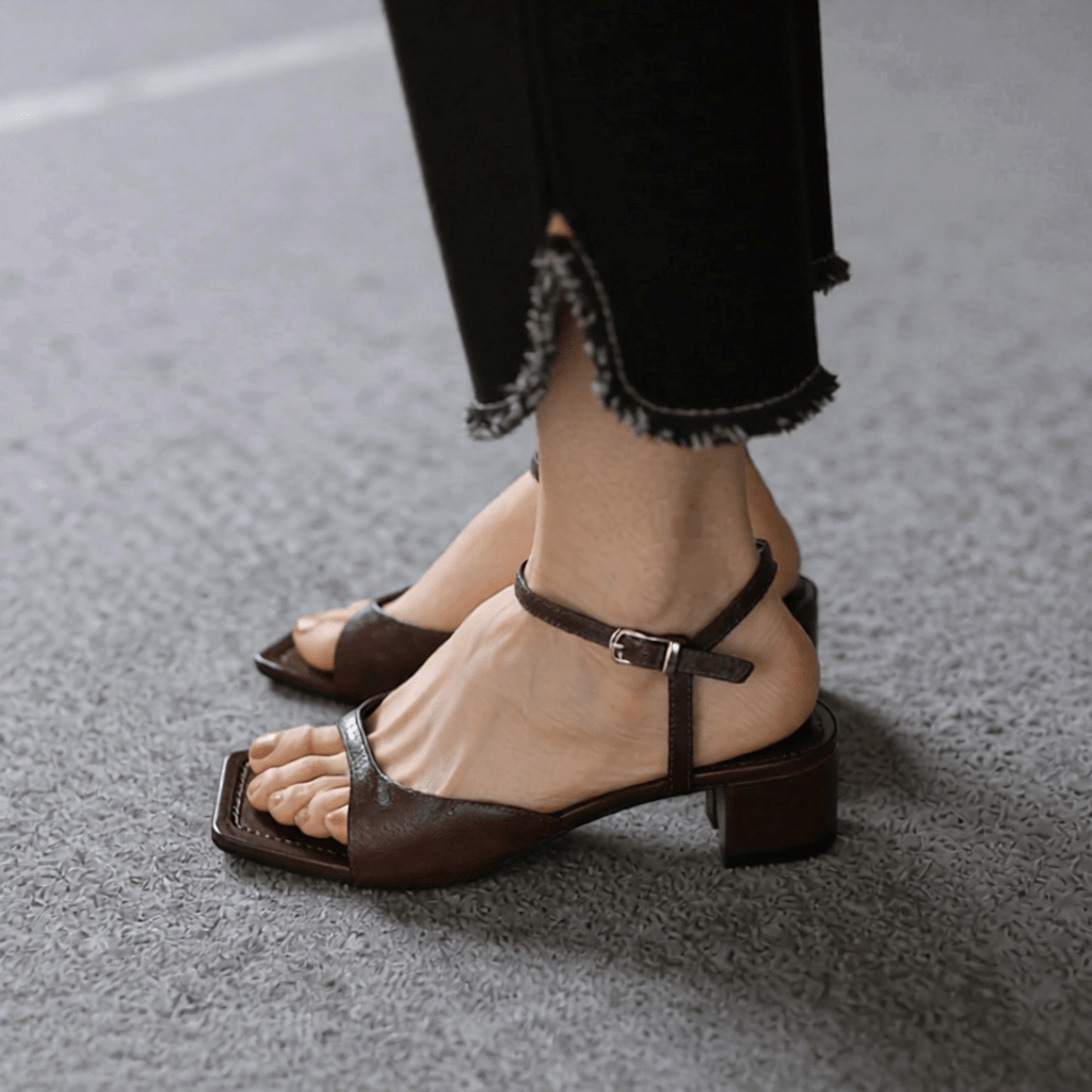Authentic Ruby Genuine Leather Sandals for Women - Stylish & Comfortable Footwear