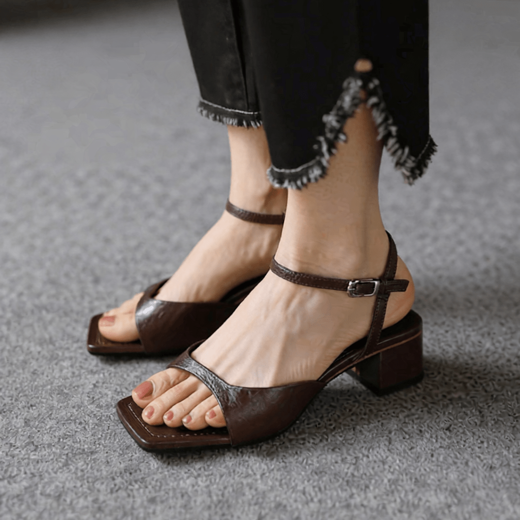 Authentic Ruby Genuine Leather Sandals for Women - Stylish & Comfortable Footwear
