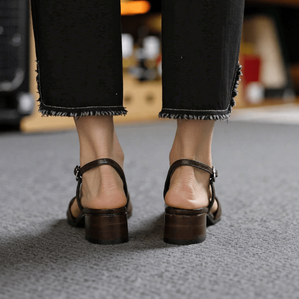Authentic Ruby Genuine Leather Sandals for Women - Stylish & Comfortable Footwear