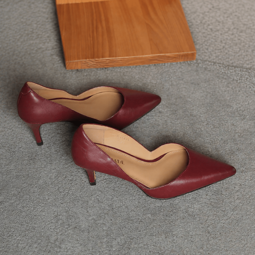 Carlen Women's Genuine Leather High Heels - Stylish & Comfortable Dress Shoes