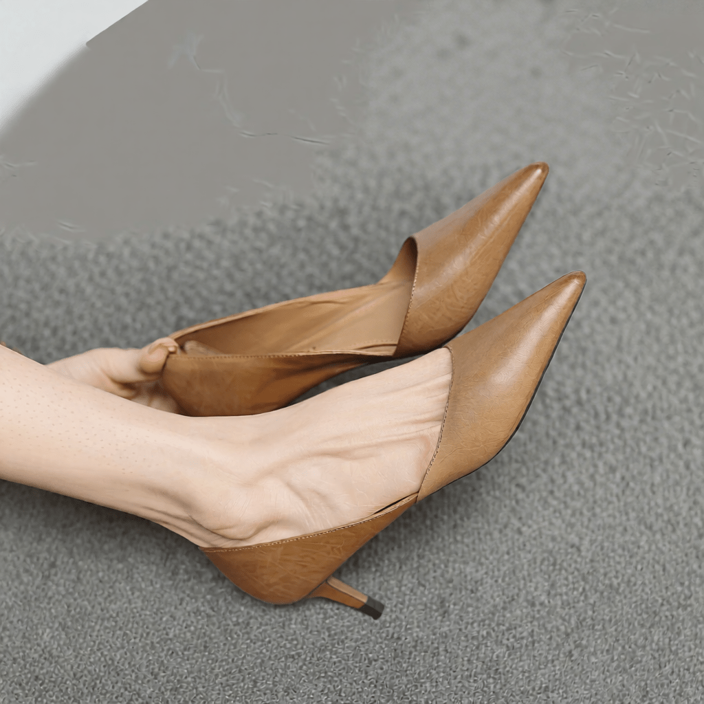 Carlen Women's Genuine Leather High Heels - Stylish & Comfortable Dress Shoes