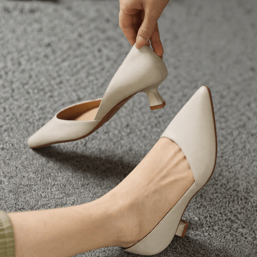 Carlen Women's Genuine Leather High Heels - Stylish & Comfortable Dress Shoes