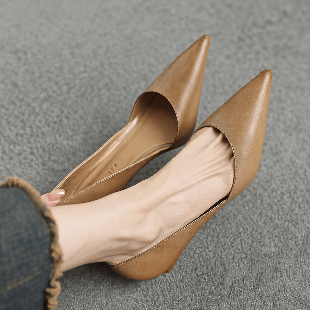 Carlen Women's Genuine Leather High Heels - Stylish & Comfortable Dress Shoes