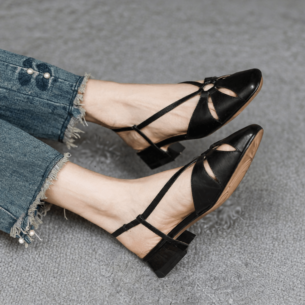 Elora Premium Genuine Leather Sandals for Women - Stylish & Comfortable Summer Footwear