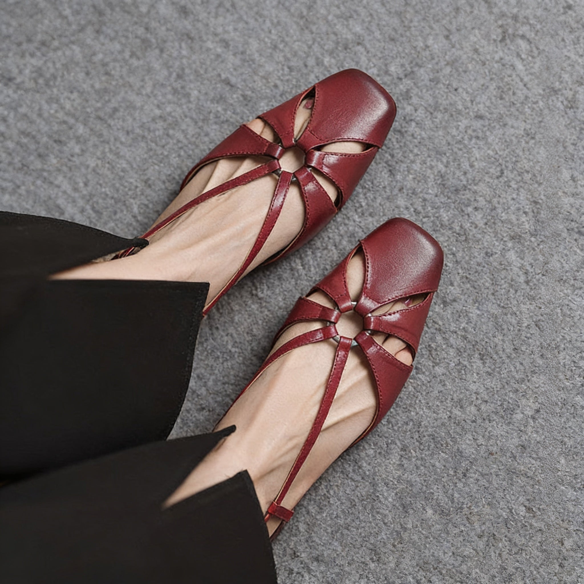Elora Premium Genuine Leather Sandals for Women - Stylish & Comfortable Summer Footwear