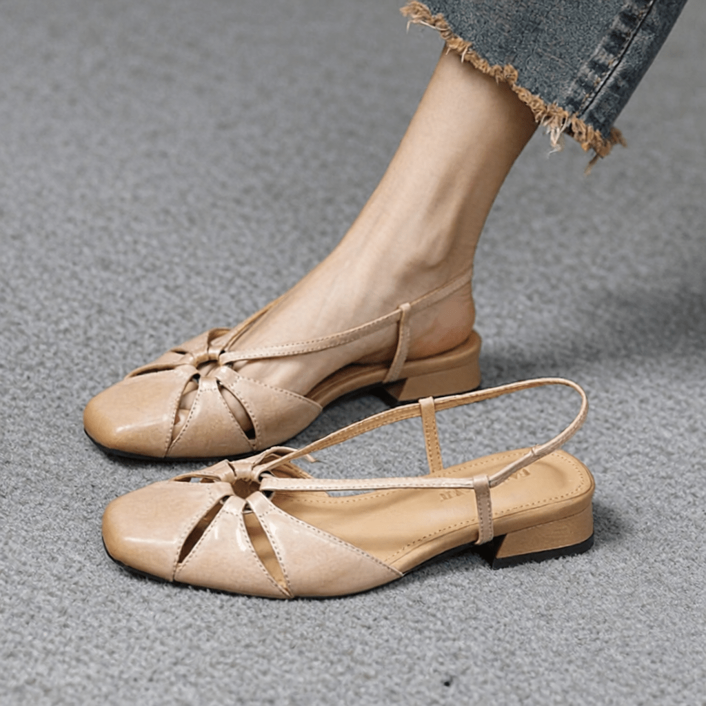 Elora Premium Genuine Leather Sandals for Women - Stylish & Comfortable Summer Footwear
