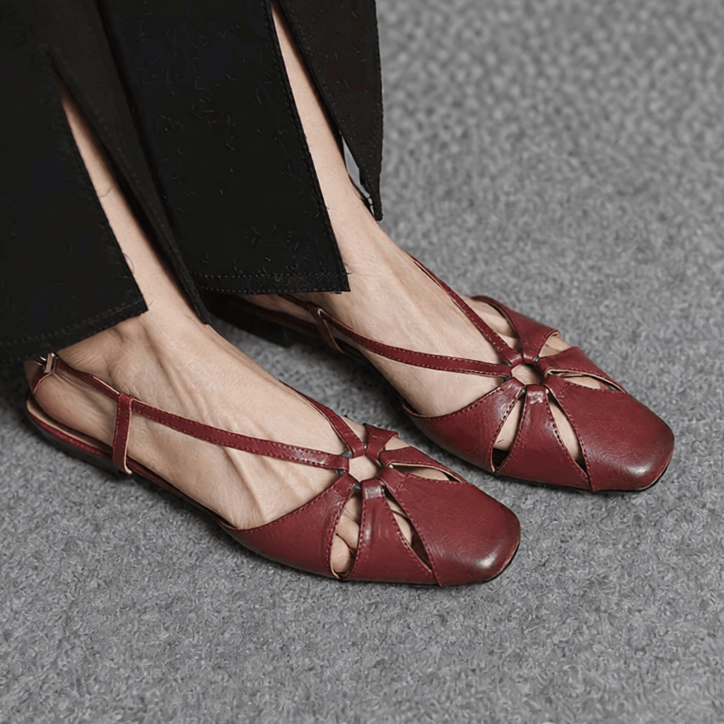 Elora Premium Genuine Leather Sandals for Women - Stylish & Comfortable Summer Footwear