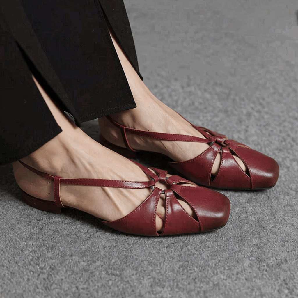 Elora Premium Genuine Leather Sandals for Women - Stylish & Comfortable Summer Footwear