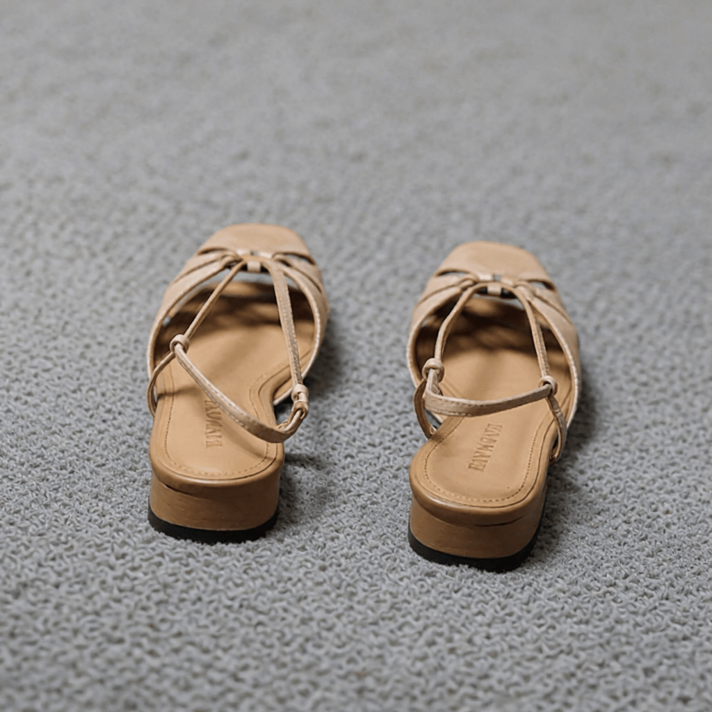 Elora Premium Genuine Leather Sandals for Women - Stylish & Comfortable Summer Footwear
