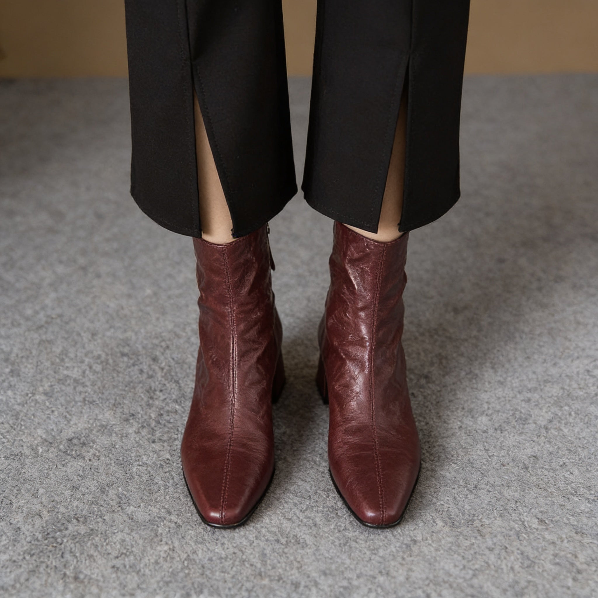 Estel Premium Genuine Leather Ankle Boots for Women - Stylish & Durable Footwear
