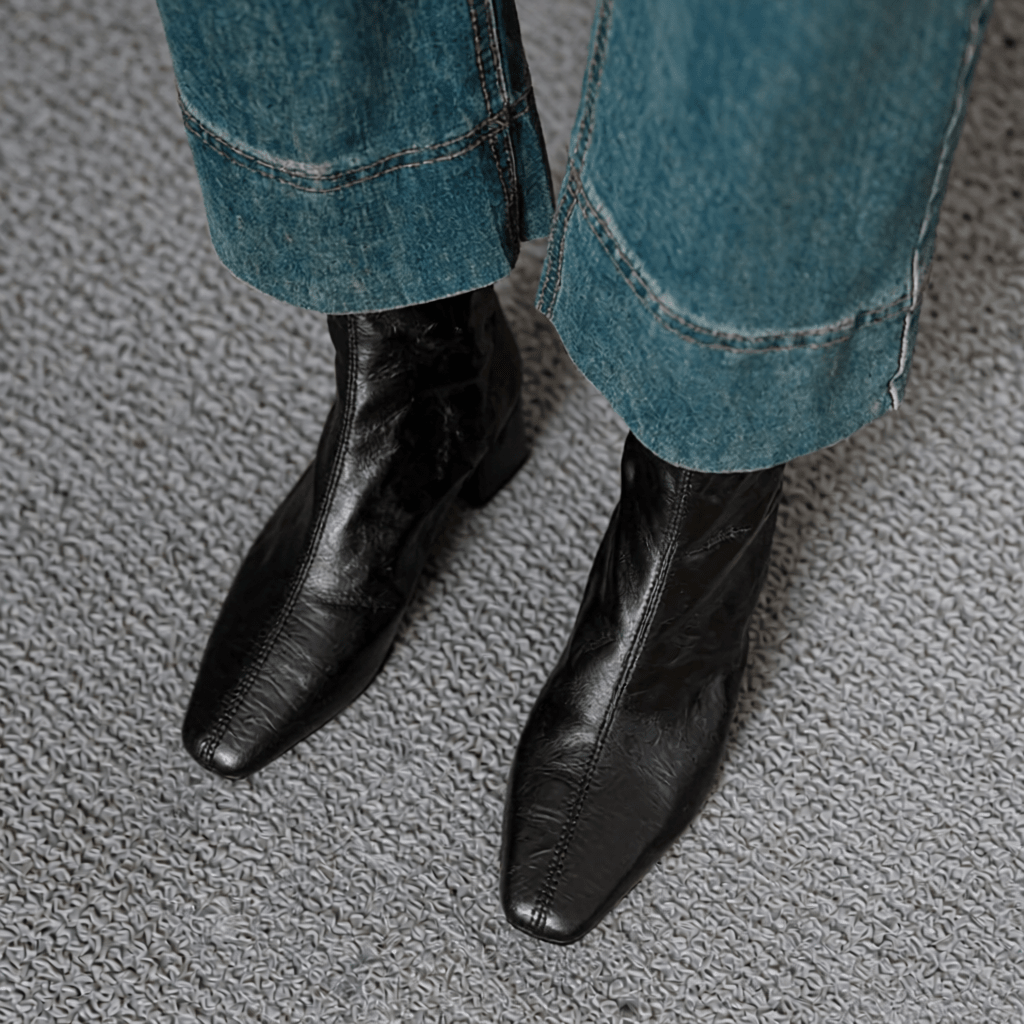 Estel Premium Genuine Leather Ankle Boots for Women - Stylish & Durable Footwear