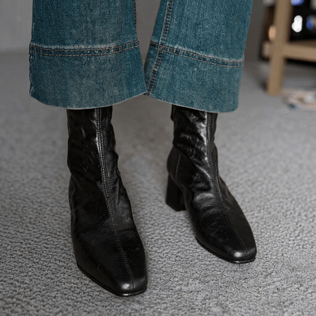 Estel Premium Genuine Leather Ankle Boots for Women - Stylish & Durable Footwear