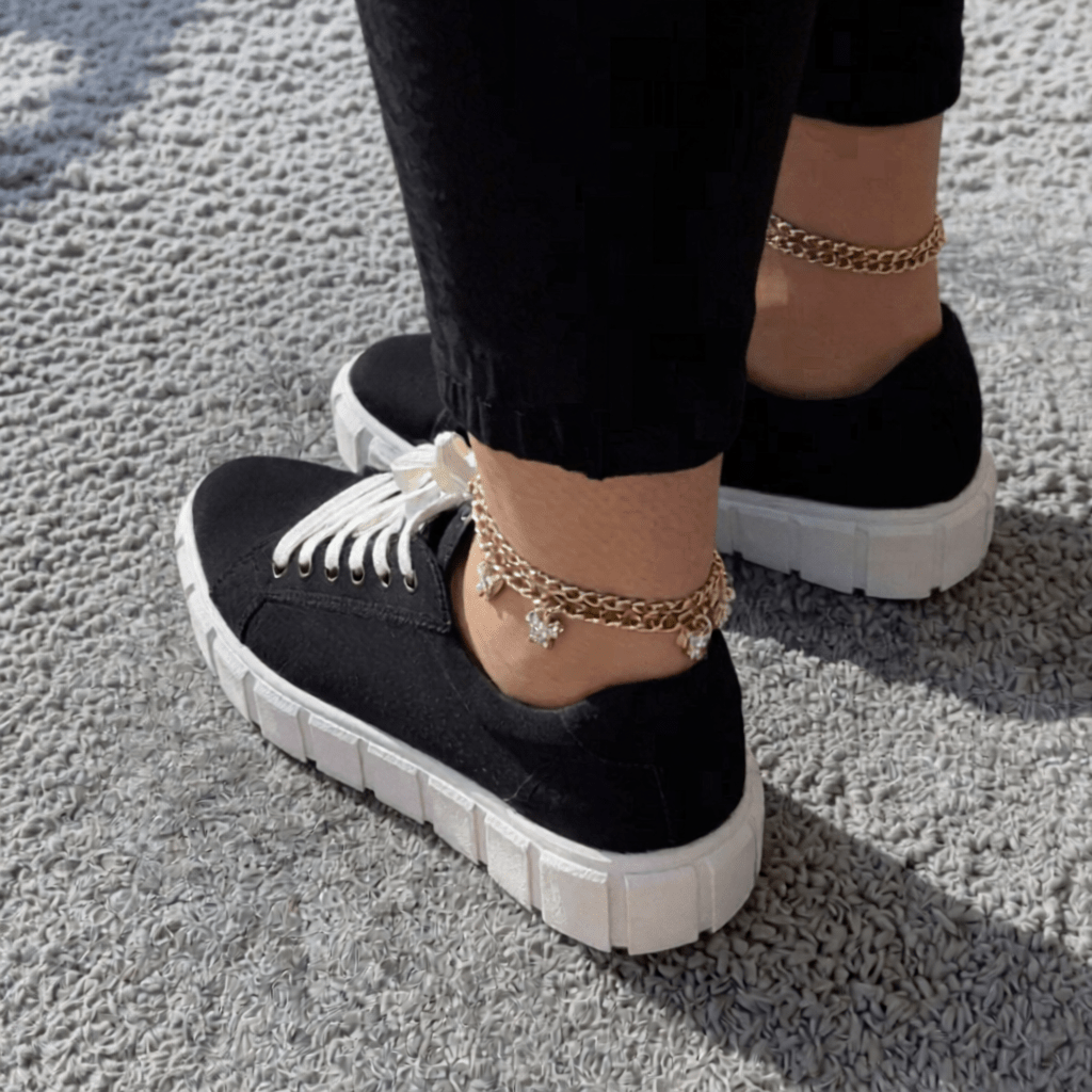 Footral Women's Lightweight Cushioned Sneakers - Comfortable Walking Shoes for All - Day Support