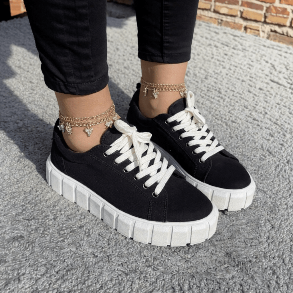 Footral Women's Lightweight Cushioned Sneakers - Comfortable Walking Shoes for All - Day Support