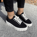 Footral Women's Lightweight Cushioned Sneakers - Comfortable Walking Shoes for All - Day Support