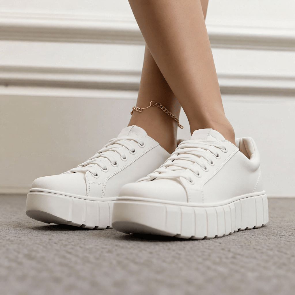 Footral Women's Lightweight Cushioned Sneakers - Comfortable Walking Shoes for All - Day Support