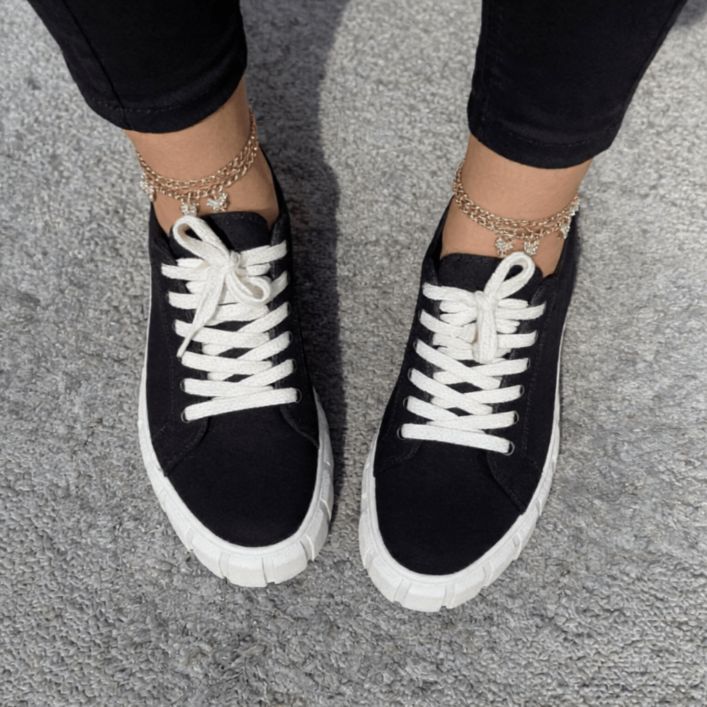 Footral Women's Lightweight Cushioned Sneakers - Comfortable Walking Shoes for All - Day Support
