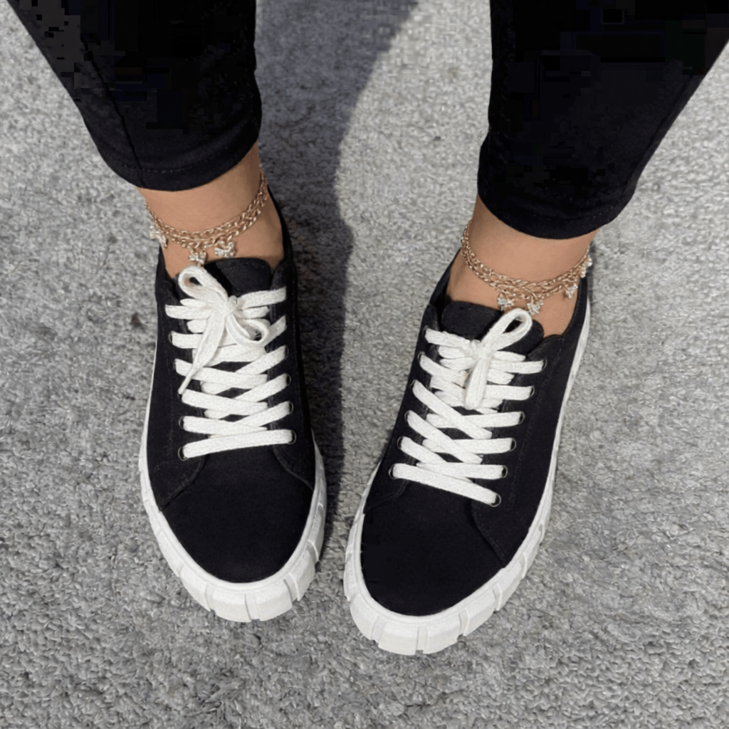 Footral Women's Lightweight Cushioned Sneakers - Comfortable Walking Shoes for All - Day Support
