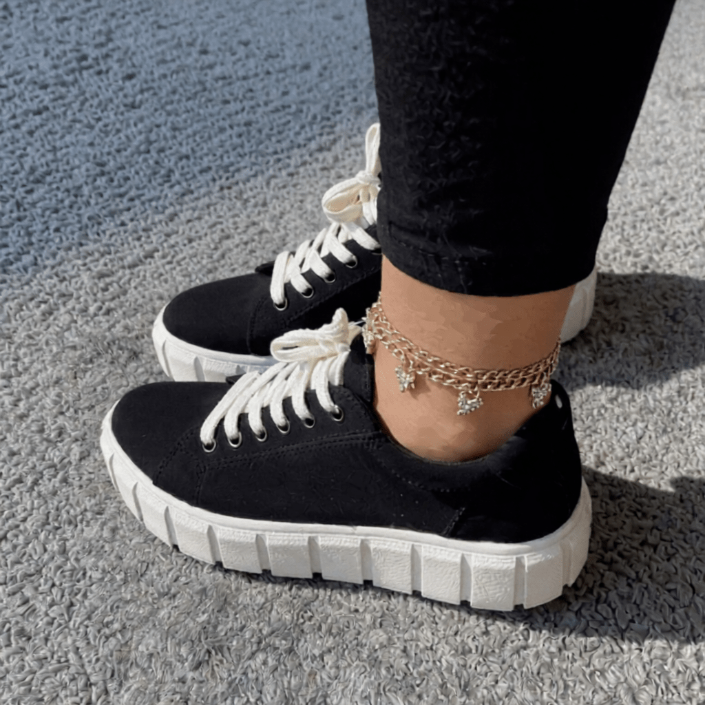 Footral Women's Lightweight Cushioned Sneakers - Comfortable Walking Shoes for All - Day Support