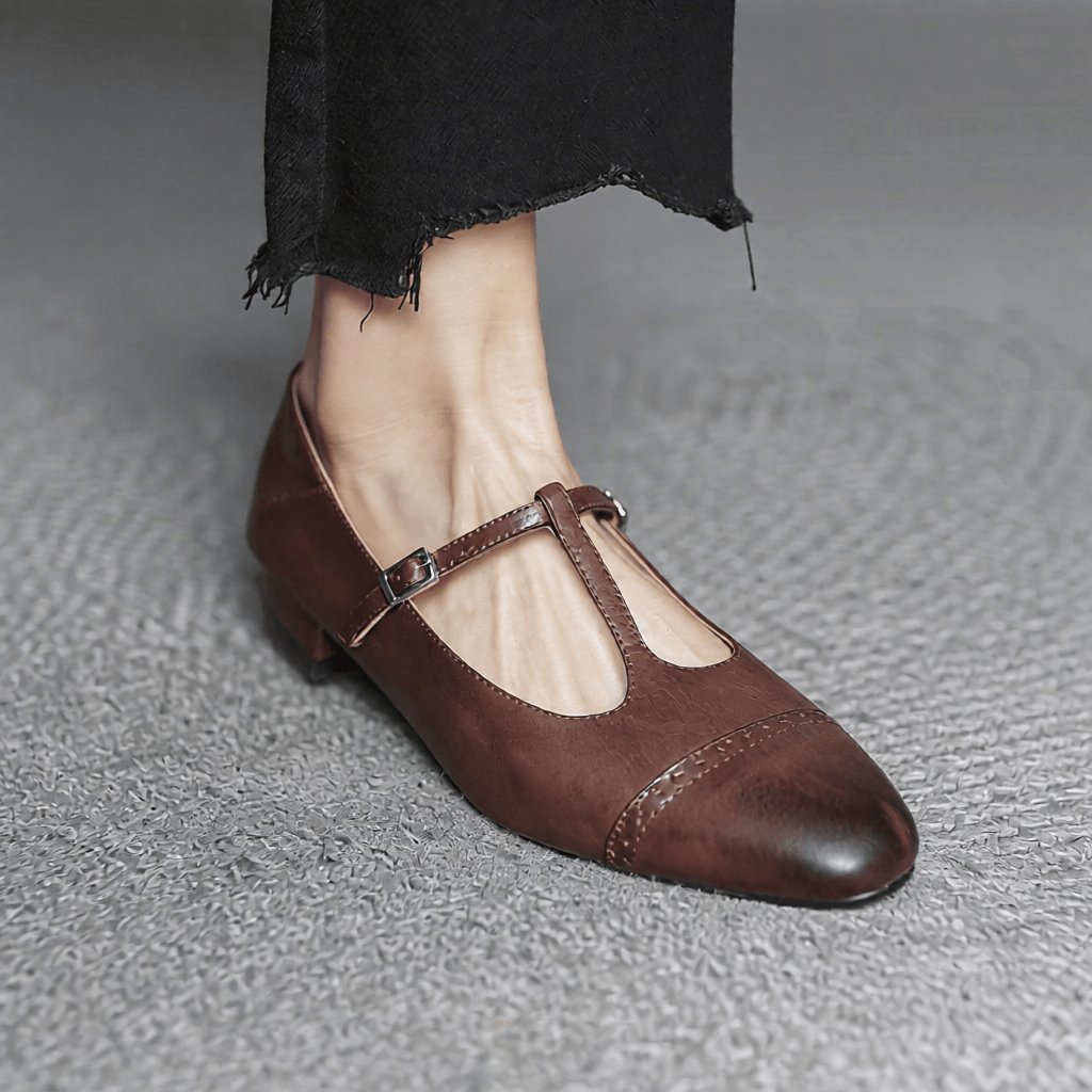 Graneth Women's Genuine Leather Flats - Stylish, Comfortable Everyday Footwear