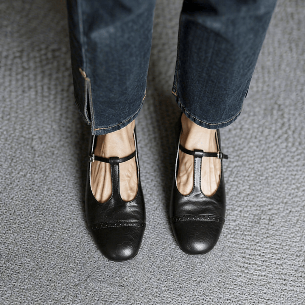 Graneth Women's Genuine Leather Flats - Stylish, Comfortable Everyday Footwear