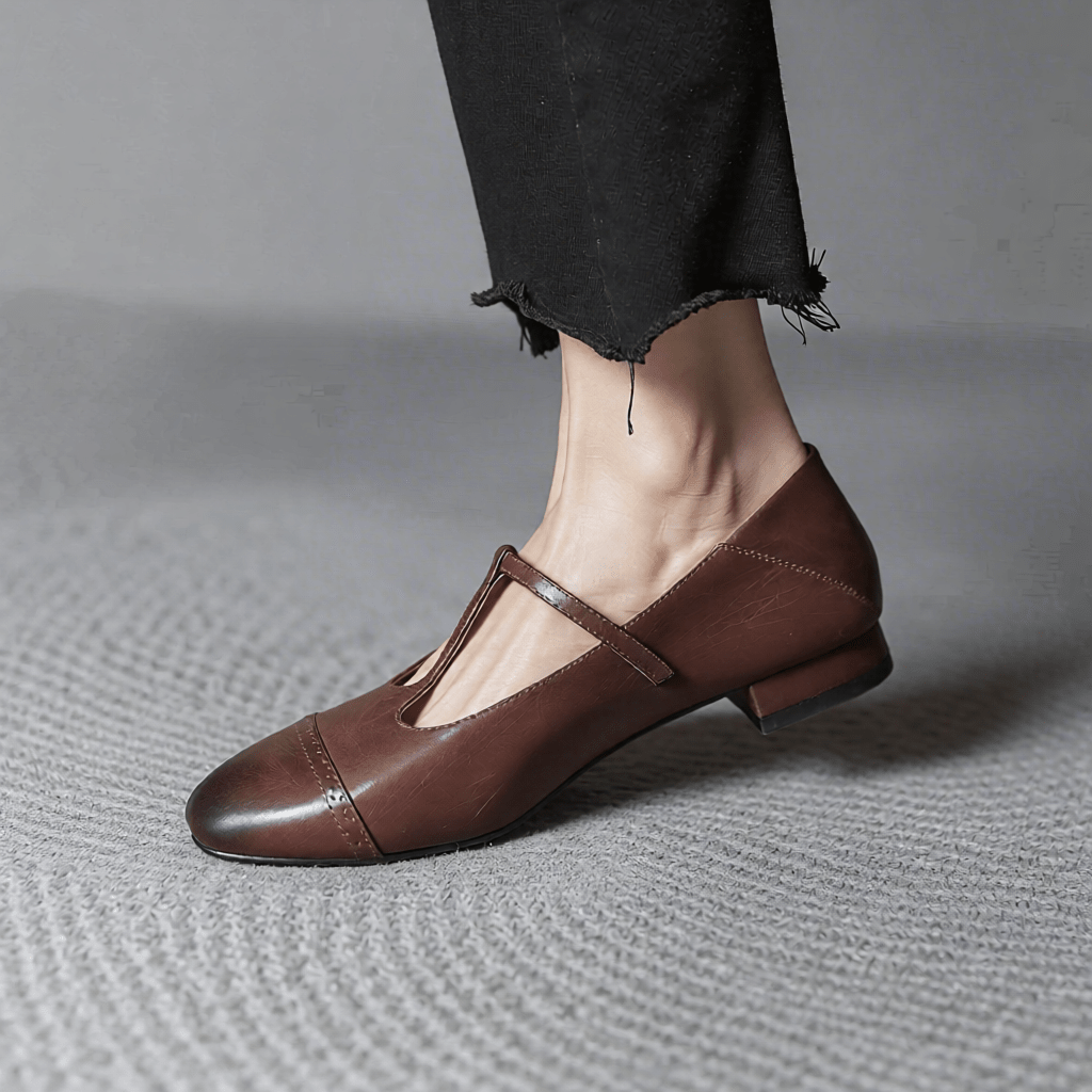Graneth Women's Genuine Leather Flats - Stylish, Comfortable Everyday Footwear