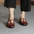 Graneth Women's Genuine Leather Flats - Stylish, Comfortable Everyday Footwear