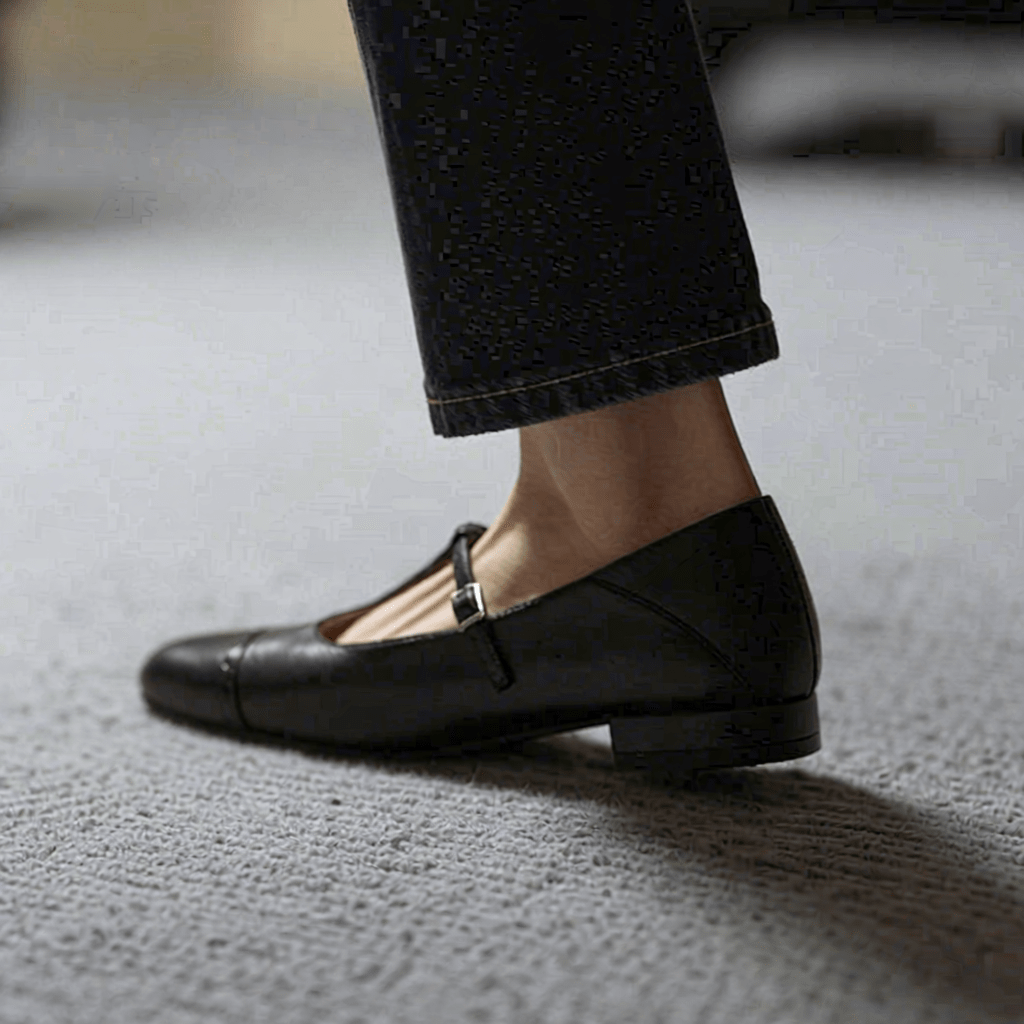 Graneth Women's Genuine Leather Flats - Stylish, Comfortable Everyday Footwear