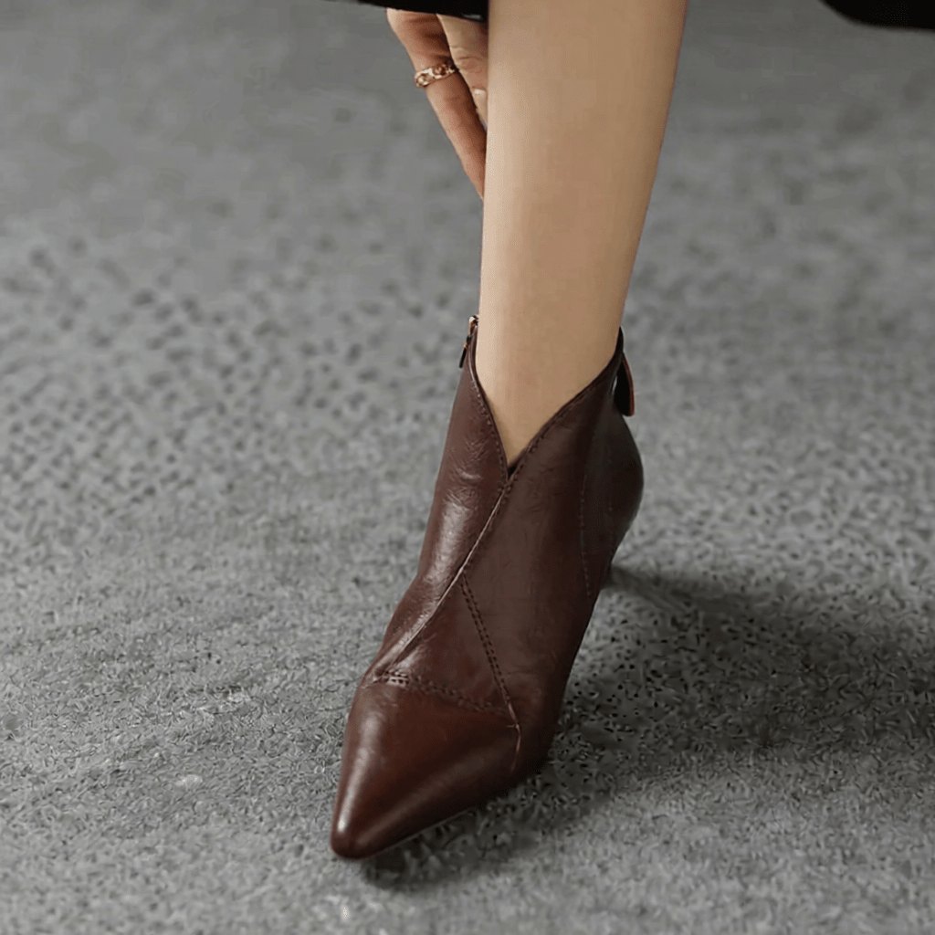 Leather Boots for Womens - Durable, Waterproof, Lightweight Footwear for Outdoor Adventures