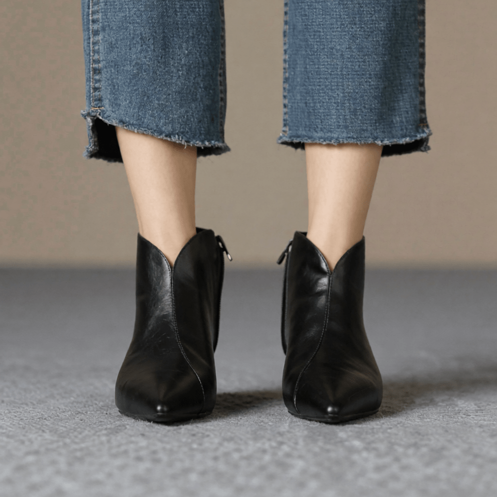Leather Boots for Womens - Durable, Waterproof, Lightweight Footwear for Outdoor Adventures