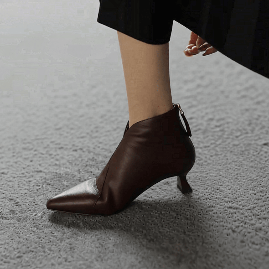 Leather Boots for Womens - Durable, Waterproof, Lightweight Footwear for Outdoor Adventures