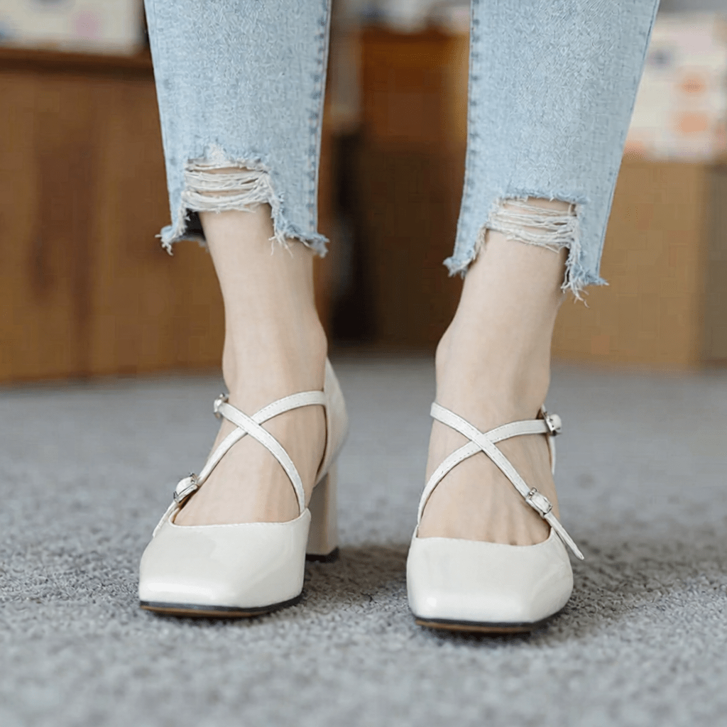 Lilian Premium Genuine Leather High Heels for Women - Stylish & Comfortable Footwear