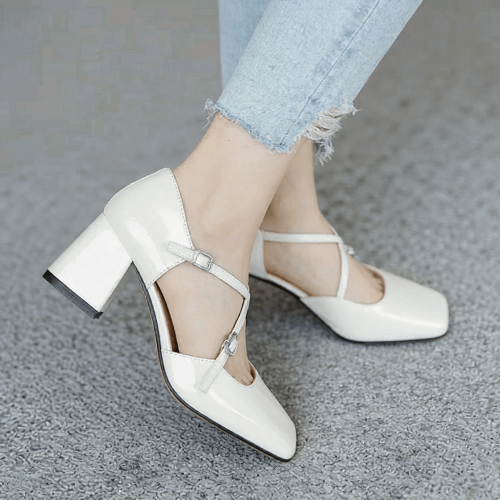 Lilian Premium Genuine Leather High Heels for Women - Stylish & Comfortable Footwear