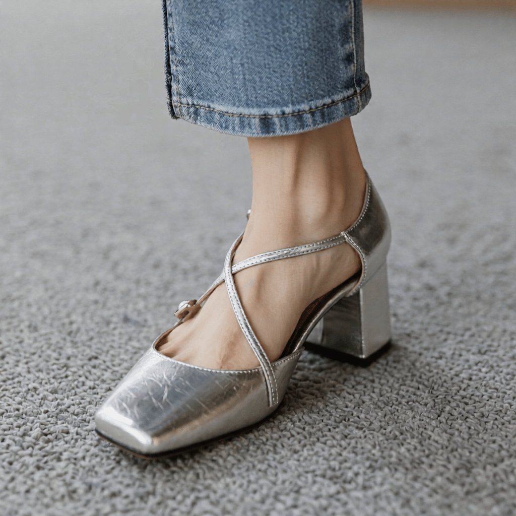 Lilian Premium Genuine Leather High Heels for Women - Stylish & Comfortable Footwear