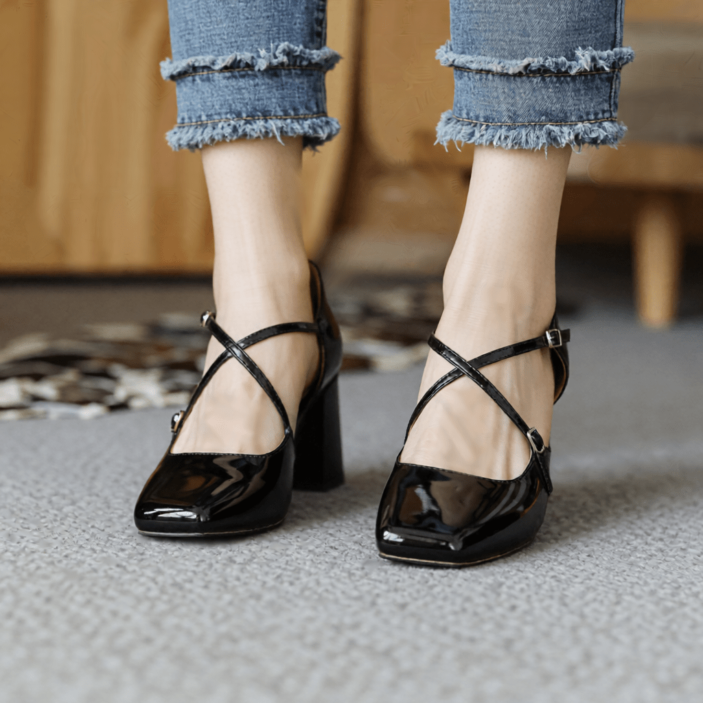 Lilian Premium Genuine Leather High Heels for Women - Stylish & Comfortable Footwear