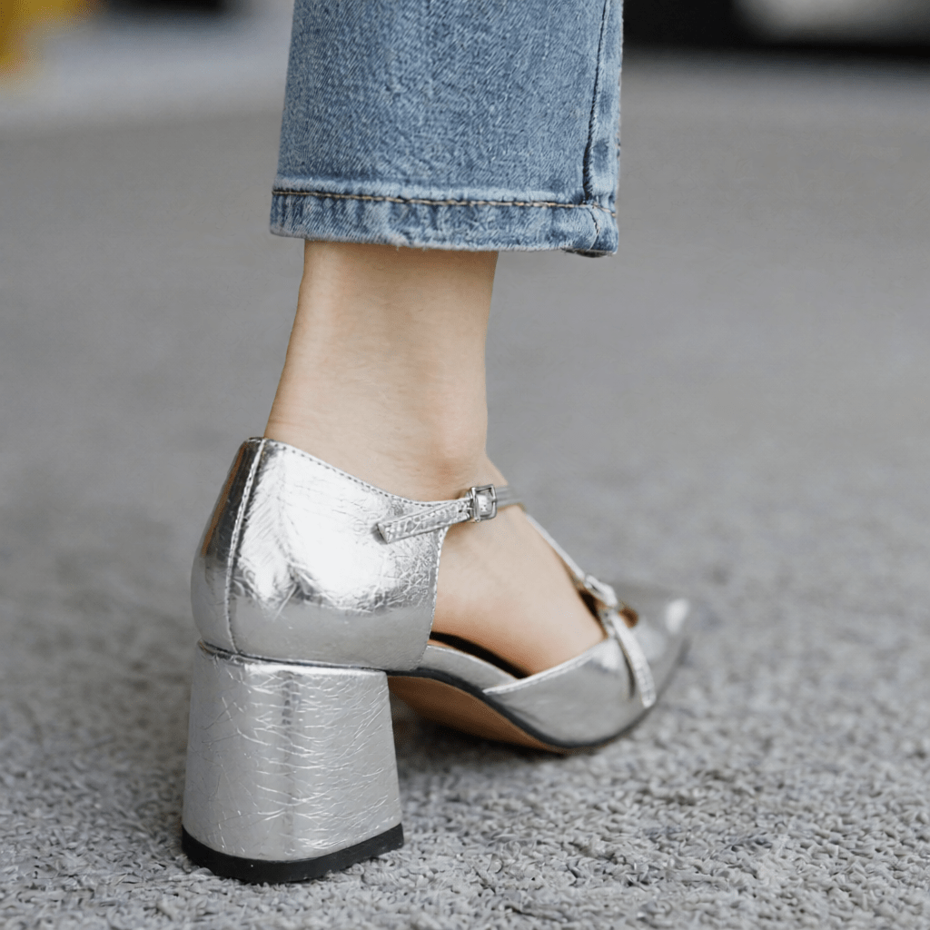 Lilian Premium Genuine Leather High Heels for Women - Stylish & Comfortable Footwear
