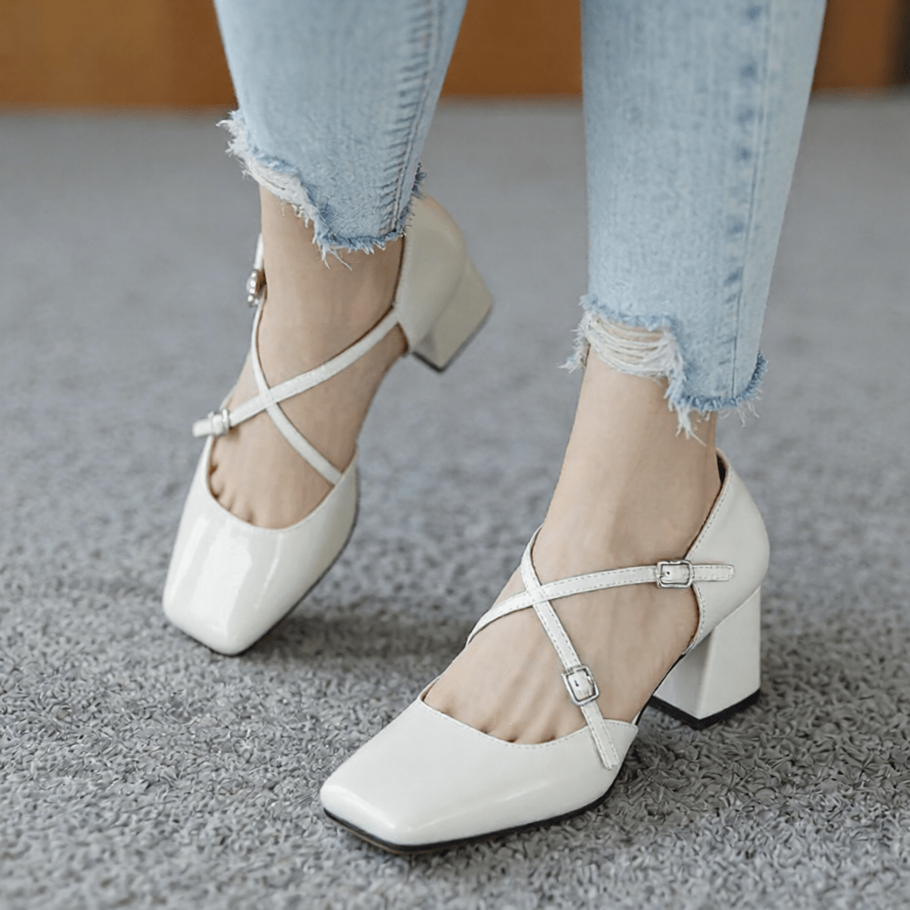 Lilian Premium Genuine Leather High Heels for Women - Stylish & Comfortable Footwear