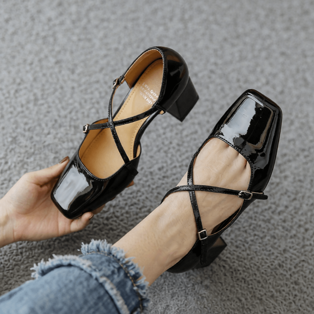 Lilian Premium Genuine Leather High Heels for Women - Stylish & Comfortable Footwear