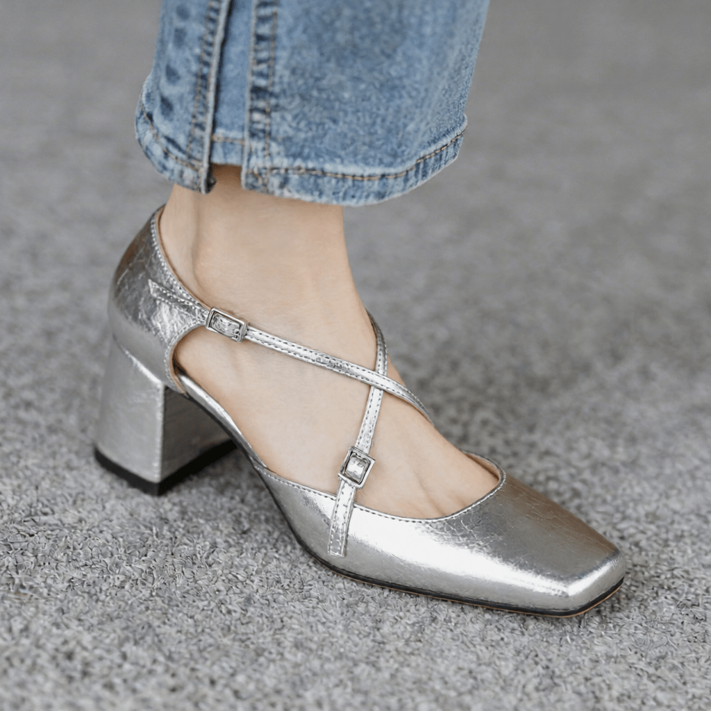 Lilian Premium Genuine Leather High Heels for Women - Stylish & Comfortable Footwear
